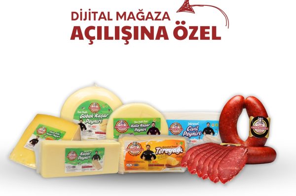 Sucuk, kavurma ve pastırma ürünleri tek yerde.